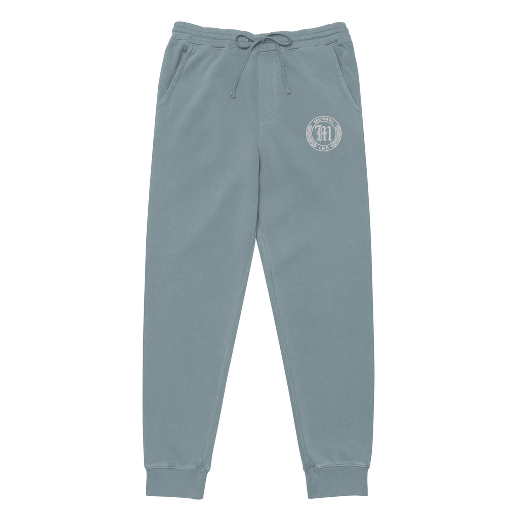 Coin Logo pigment-dyed sweatpants - Meraki 4 Life