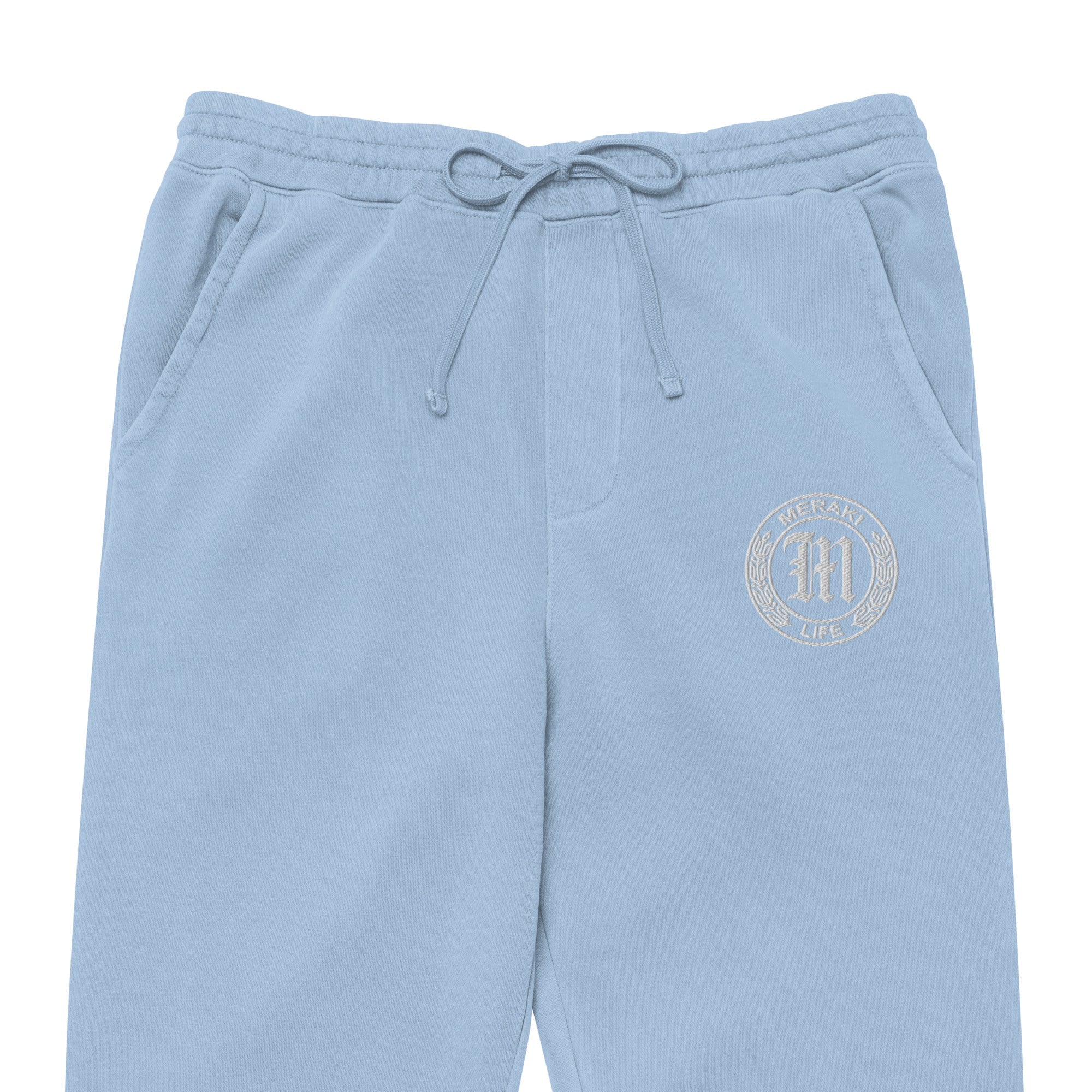 Coin Logo pigment-dyed sweatpants - Meraki 4 Life