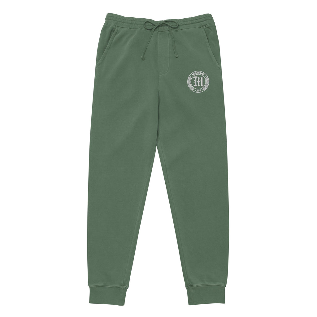 Coin Logo pigment-dyed sweatpants - Meraki 4 Life