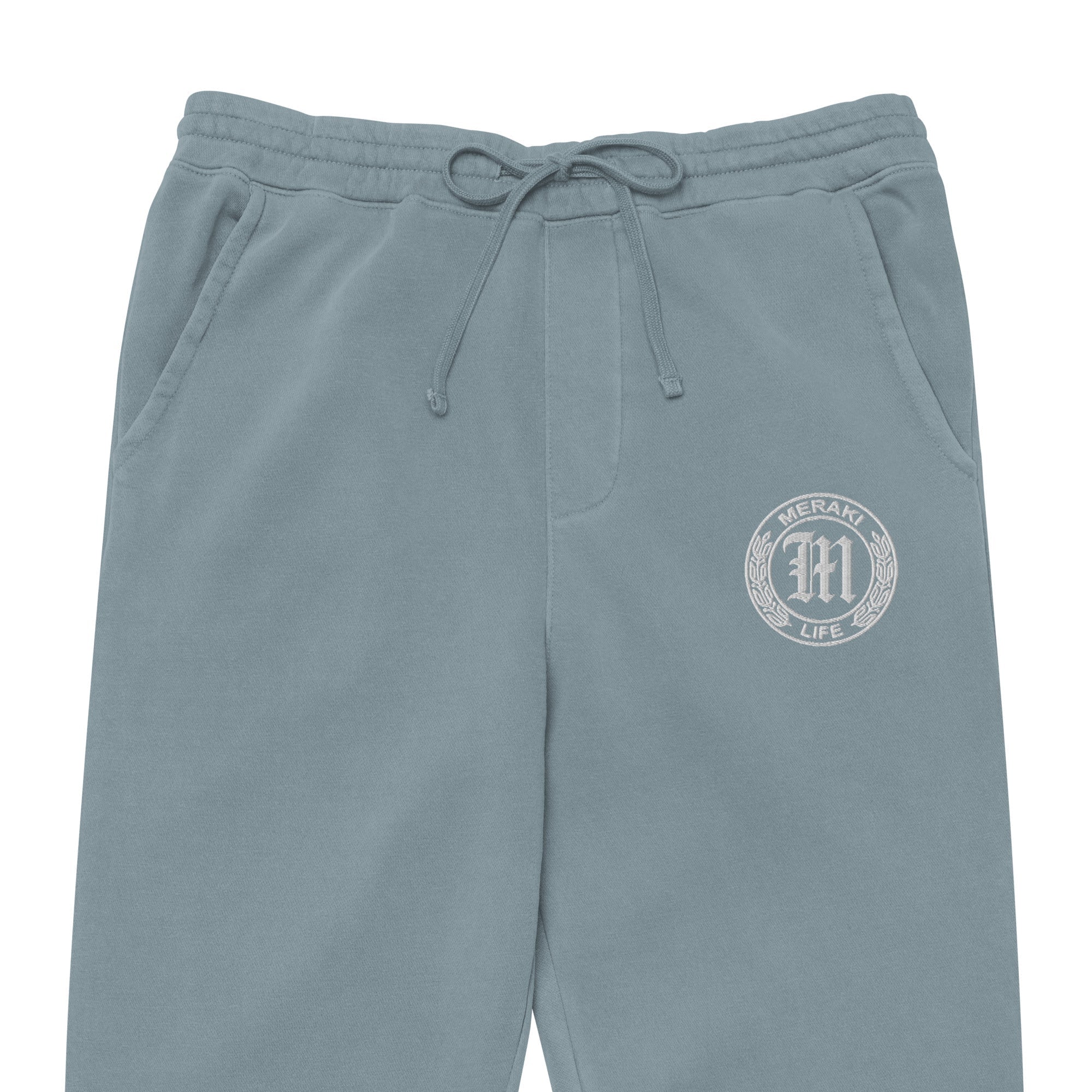 Coin Logo pigment-dyed sweatpants - Meraki 4 Life