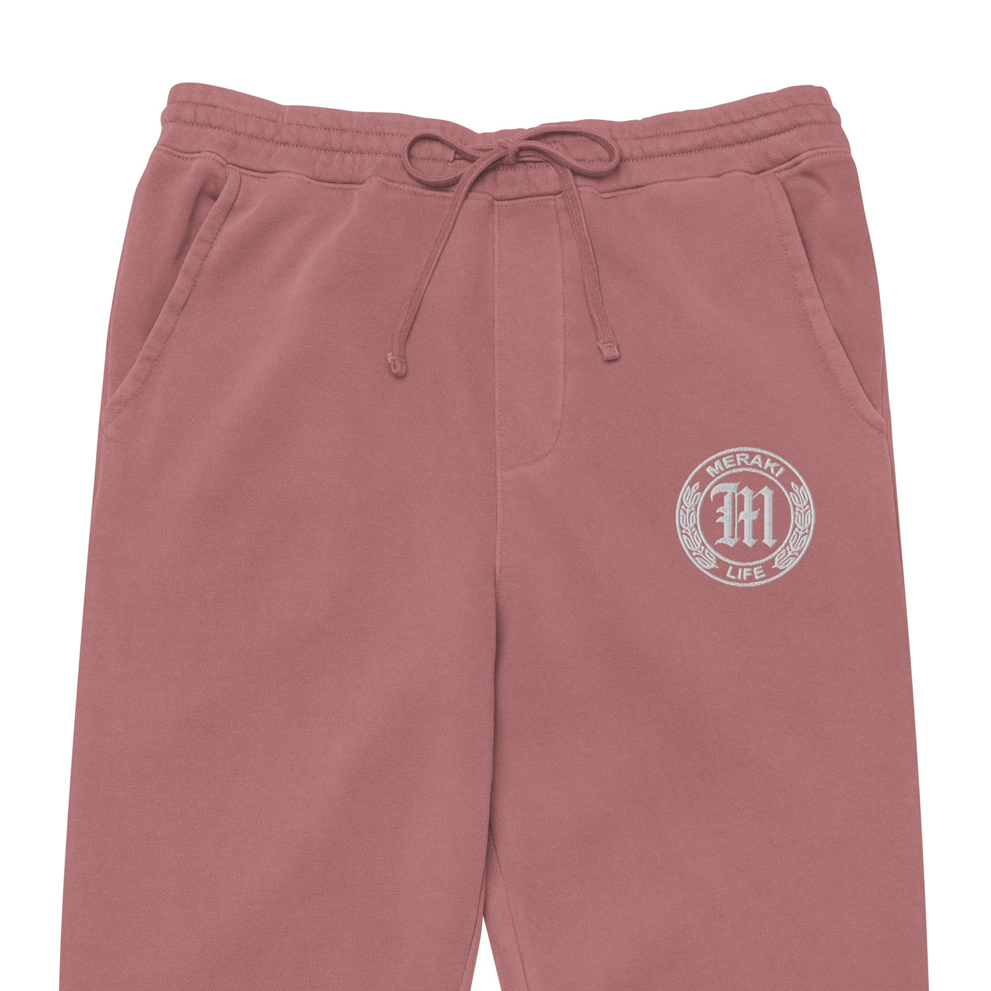 Coin Logo pigment-dyed sweatpants - Meraki 4 Life