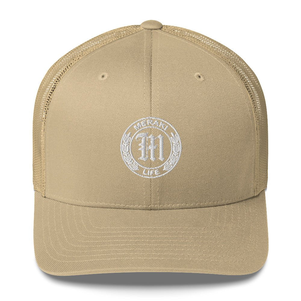 Coin Logo Trucker Cap - Meraki 4 Life