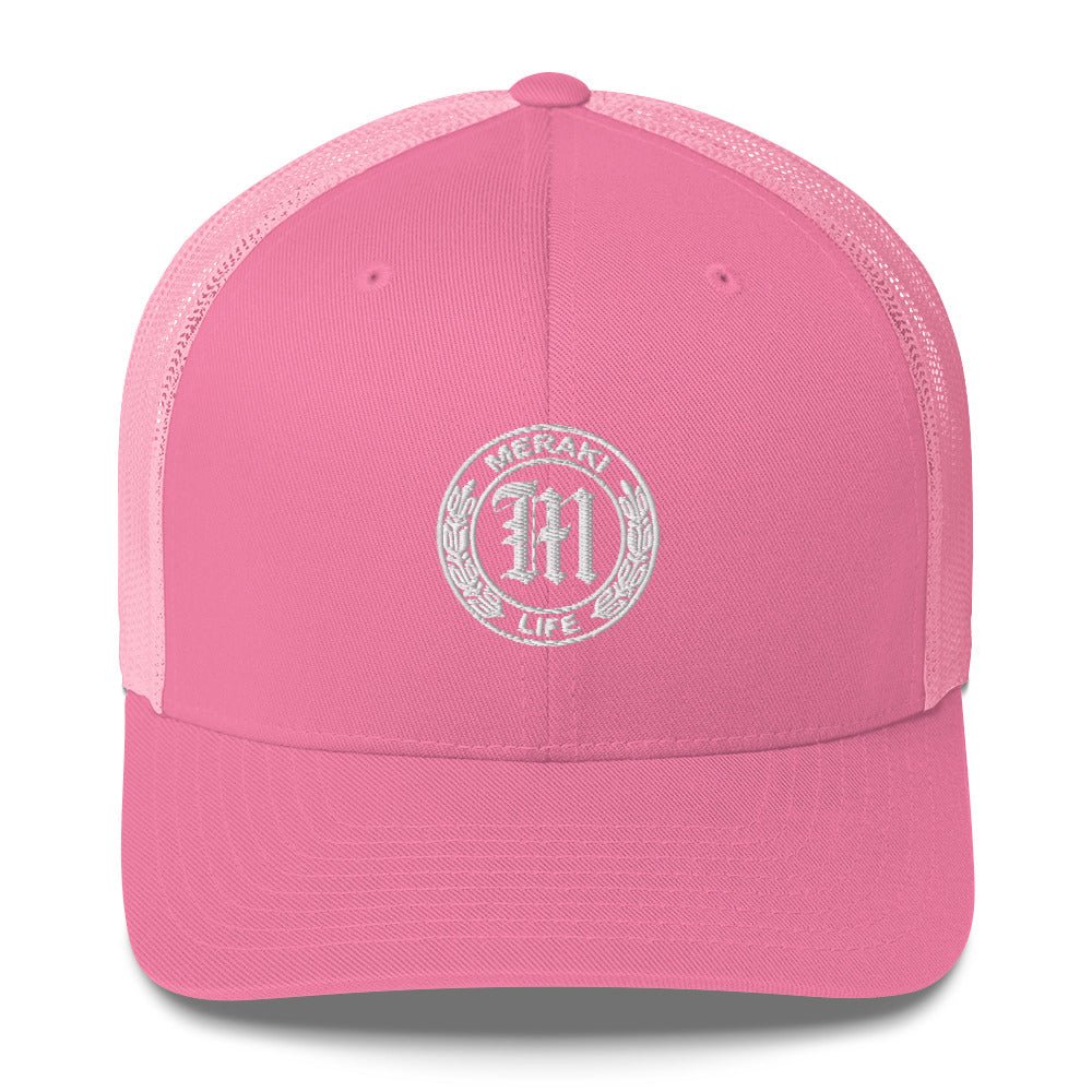 Coin Logo Trucker Cap - Meraki 4 Life