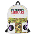 Meraki Purple Rose Backpack 1 - Meraki 4 Life