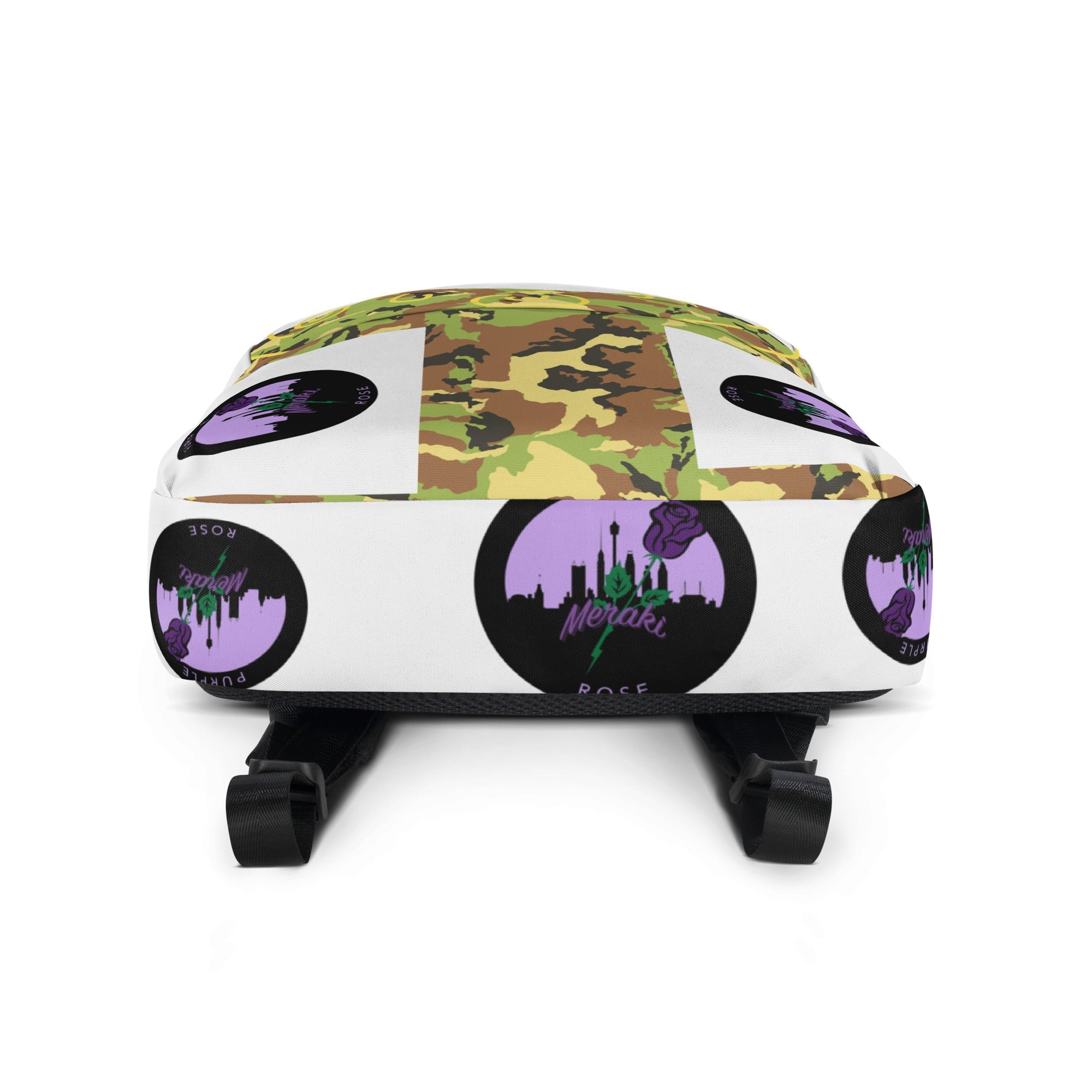 Meraki Purple Rose Backpack 1 - Meraki 4 Life