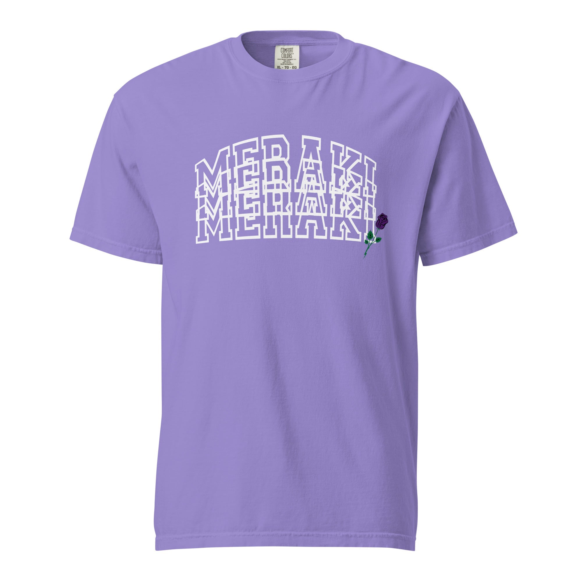 Meraki Purple Rose Colors t-shirt - Meraki 4 Life