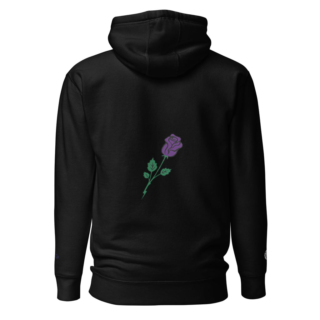 Meraki Purple Rose Hoodie - Meraki 4 Life