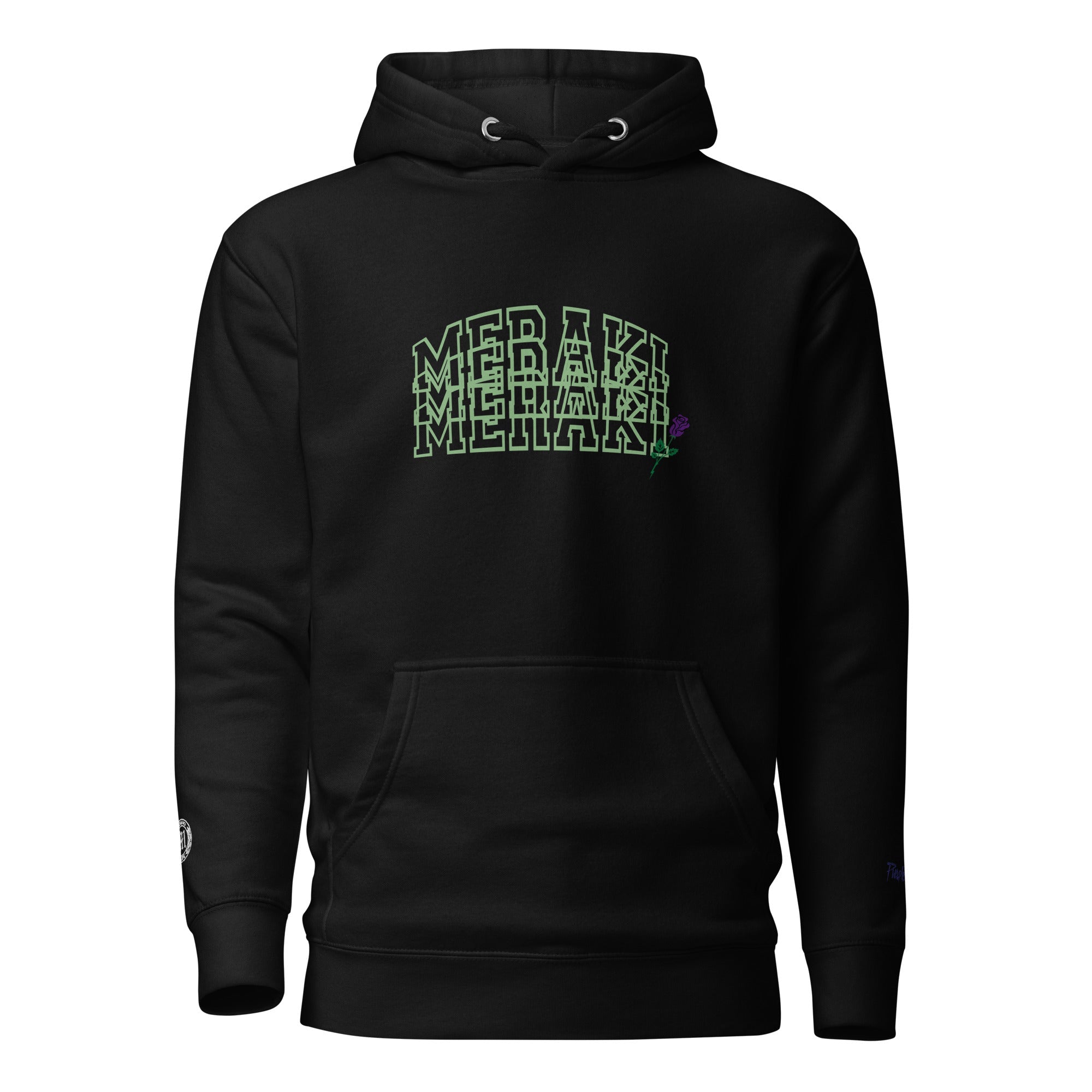 Meraki Purple Rose Hoodie - Meraki 4 Life