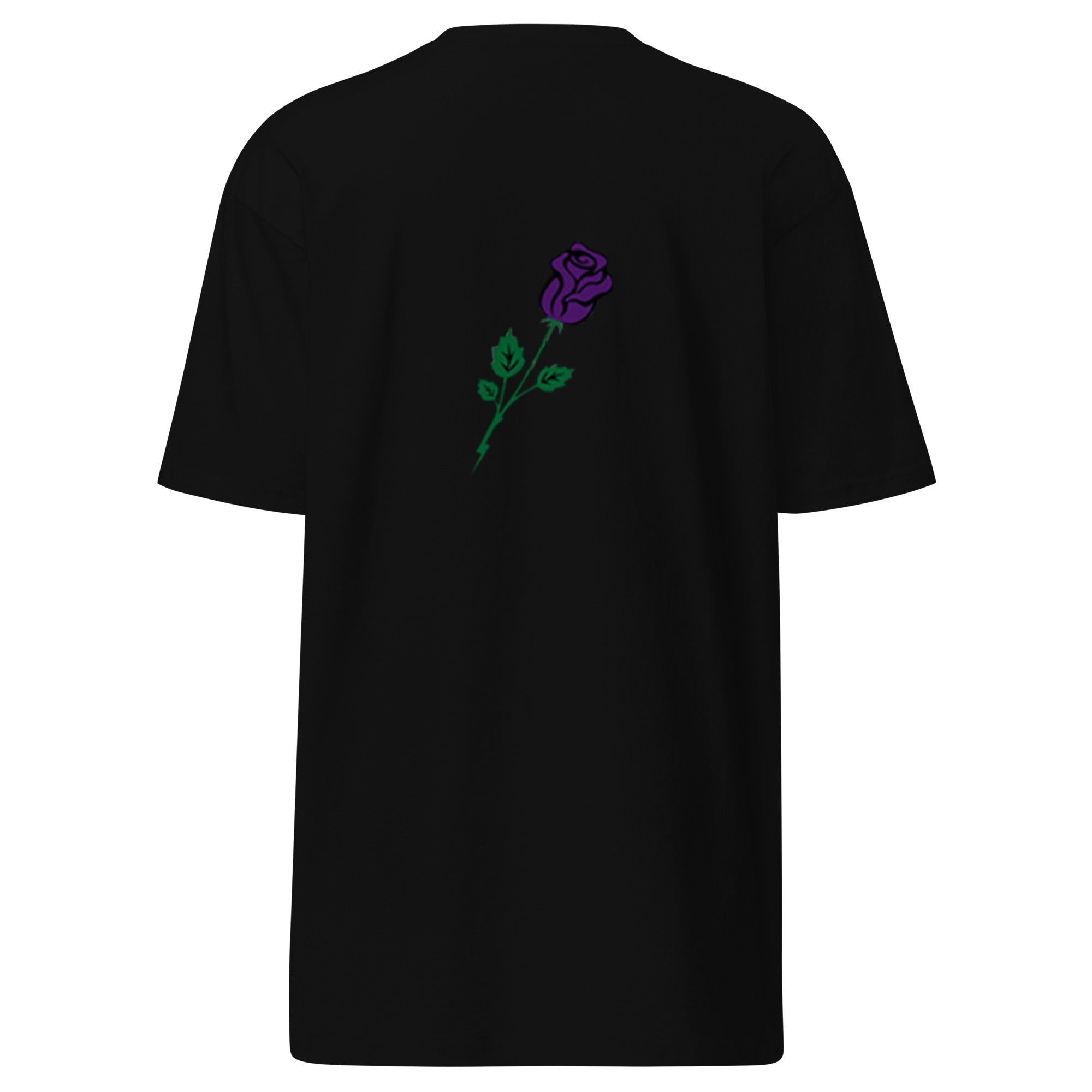 Meraki Purple Rose Men’s Lifestyle tee - Meraki 4 Life