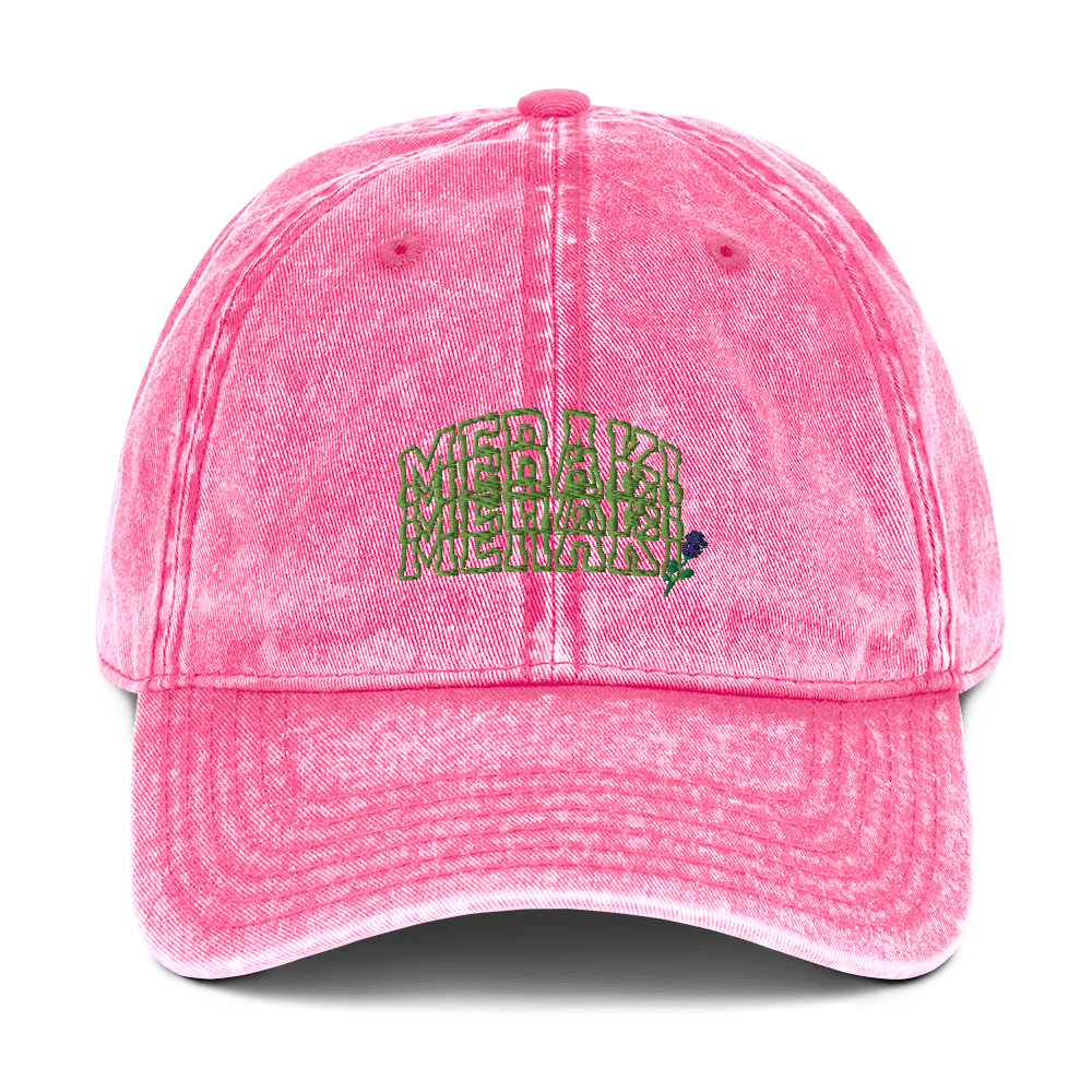 Meraki Purple Rose Vintage Cap - Meraki 4 Life
