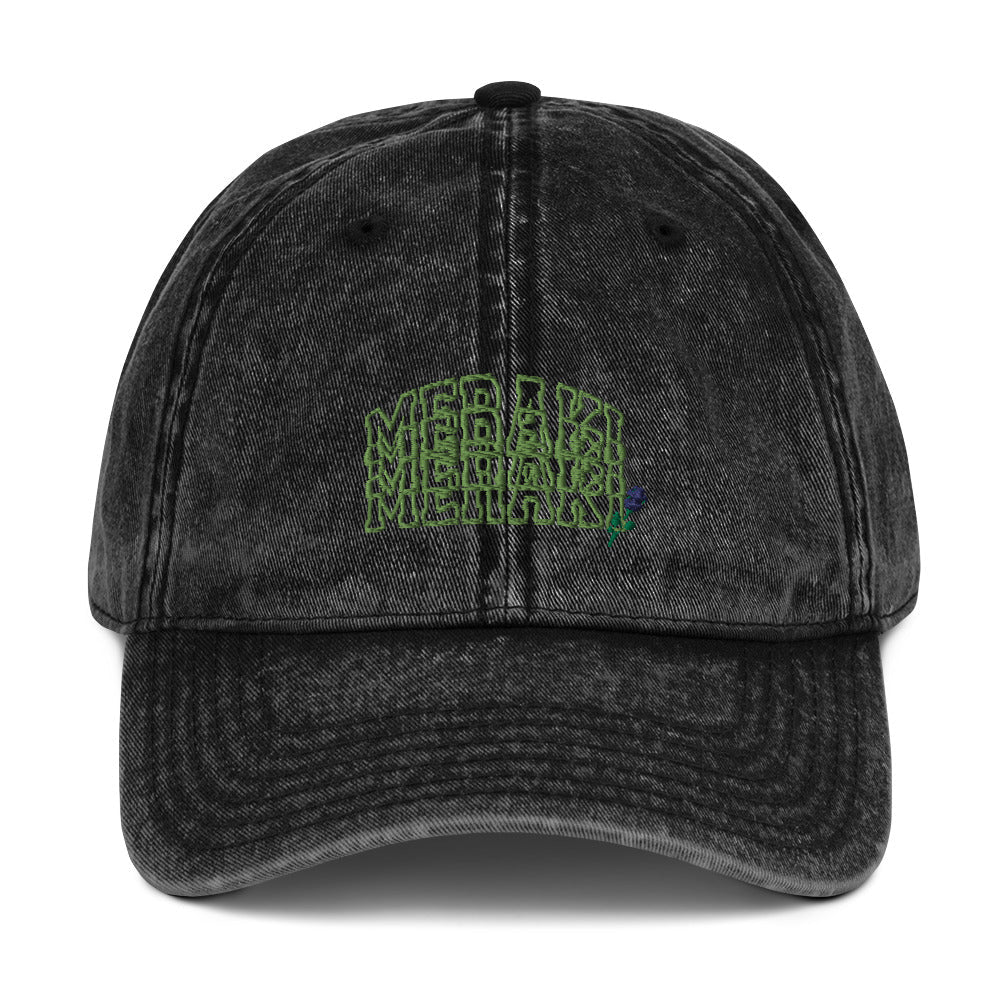 Meraki Purple Rose Vintage Cap - Meraki 4 Life